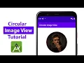 Circular Image View Tutorial in Android Studio Finegap