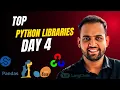 Top Python Packages every ML Engineer should know Day 4 of 100 Days of AI