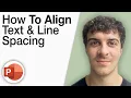 Microsoft Powerpoint - How To Align Text Line Spacing 2025 Full Guide
