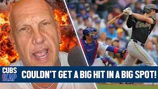 REKAP ®: ⚾️ Chicago Cubs 4-3 Loss to Pittsburgh Pirates - 'Couldn't Get A Big Hit In A Big Spot!'