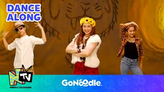Roar Music For Kids Dance Along GoNoodle