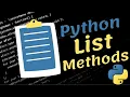 Learn Python List Methods Quickly FREE Python Course