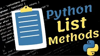 Learn Python List Methods Quickly FREE Python Course