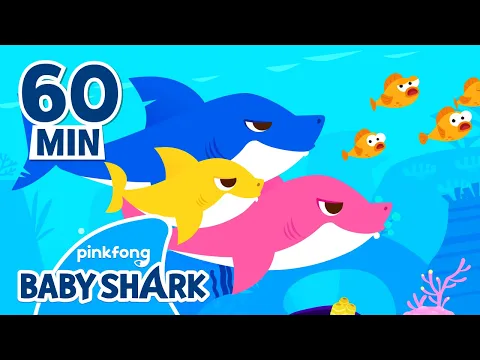 Download MP3 Baby Shark Doo Doo Doo 60 Min | +Compilation | Baby Shark Remix | Baby Shark Official