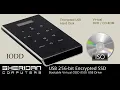 Encrypted USB SSD Hard Drive Bootable DVD Device