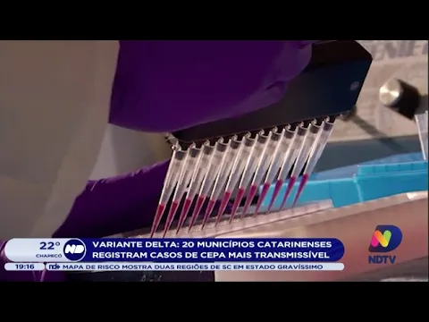 Variante Delta: 20 municípios catarinenses registram casos de cepa mais transmissível