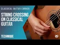 Download Lagu String Crossing on the classical guitar - Right Hand Technique