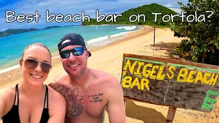 Best BVI beach bar! Nigel’s boom boom beach bar. Things to do on Tortola!