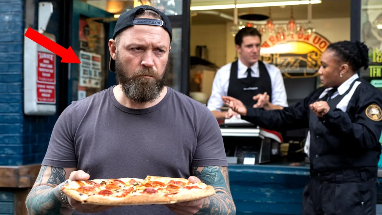 Outline Video Undercover Owner Buys Pizza At His Own Diner, Stops Cold When He Hears 2 Cashiers