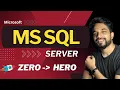 MASTER SQL Beginners to Advance SQL Using MSSQL Server in ONE HINDI