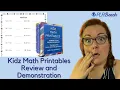 Kidz Math Printables Review Demonstration BONUSES