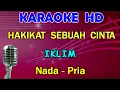 Download Lagu HAKIKAT SEBUAH CINTA - Iklim | KARAOKE HD Nada Pria [ F=DO ]