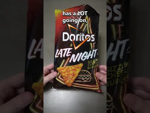 cheeseburger doritos - snack shorts p1 #doritos #snacks #food #discontinued