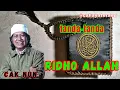 Lagu inilah tanda-tanda ridho ALLAH_penjelasan CAK NUN
