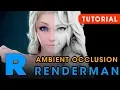 How to render Ambient Occlusion in Renderman - Maya Lazy Tutorials with Renderman Hari Krishnan