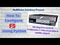 How to access BIGIP F5 Devices using Python