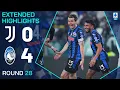 JUVENTUS-ATALANTA 0-4 EXTENDED HIGHLIGHTS SERIE A