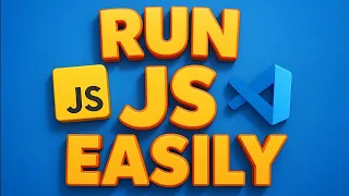 How to Run Javascript JS in VS Code Without Node JS or Browser 2025
