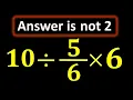 Only 1 in 5 Can Solve This Math Problem