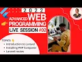 Introduction to PHP Laravel - Advanced Web Programming SESSION