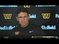 Ron Rivera postgame press conference after loss to Browns NBCS Washington