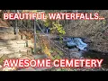 Waterfalls and a Cool Cemetery in Downtown Ithaca NY
