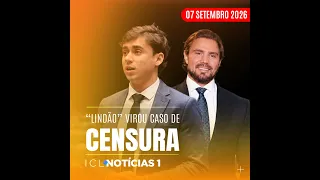 ICL Notícias 1ª edição - #1030 - Juiz censura reportagem do ICL sobre Nikolas e Vorcaro por ca...