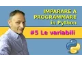 Imparare a programmare in Python le variabili