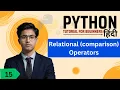 Relational Comparison Operators in Python in Hindi Python full course in hindi 15