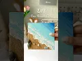 Sea beach painting