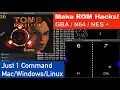 How to make ROM Hacks with xxd and a Text Editor