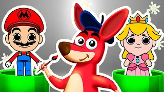 Learn Colors with Kangu | Color Mixing Magic 🎨 | Superzoo Educational Video for Kids