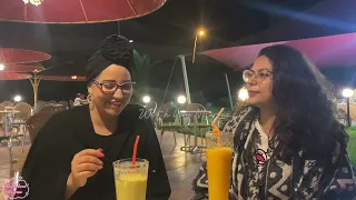 جولة ليلية في مدينة القنيطرة مشينا قهيوة زوينة ومنظر اكثر من رائع 