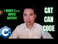 1 Minute C Inputs Outputs Cat Can Code