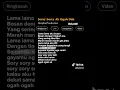 Download Lagu lama lama aku bosan dengan tingkah mu yg sering tiba-tiba marah³