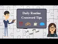 Crossword Tips Answers Daily Routine Crosswordese