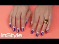 Nail Art Know How Center Part InStyle