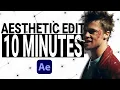 How to create an aesthetic style edit After Effects