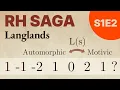 L-functions and the Langlands program RH Saga S1E2