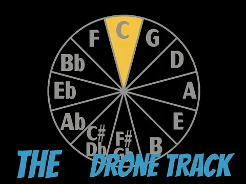 Drone Track in EVERY Key [a practice track you really need!]