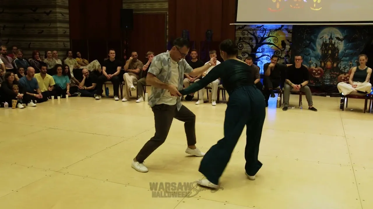 Jérôme Fernandez & Stefanie Tschom - 2nd place All-Stars Jack&Jill - Warsaw Halloween Swing 2025