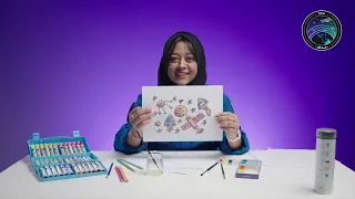 مسابقة الفضاء مداك   كيفية المشاركة في مسار الفنون دندنها