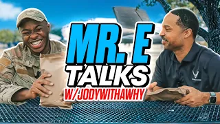 Military Content Creation with JodywithaWhy | Mr. E Talks PILOT Episode