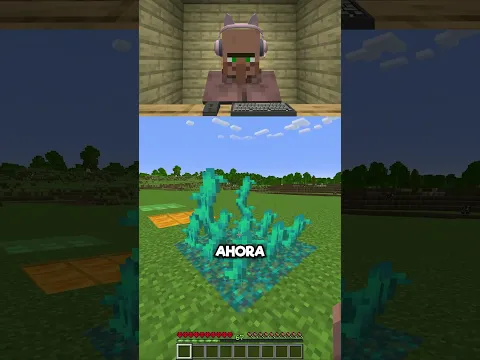 Test de Caida con Aldeano...