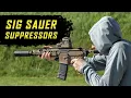 Sig Sauer Suppressors - HEXIUM Line TiNCAN and ENDURE