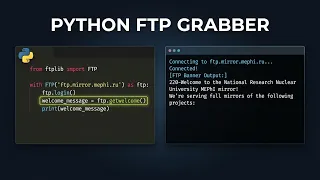 FTP Banner Grabber - How to