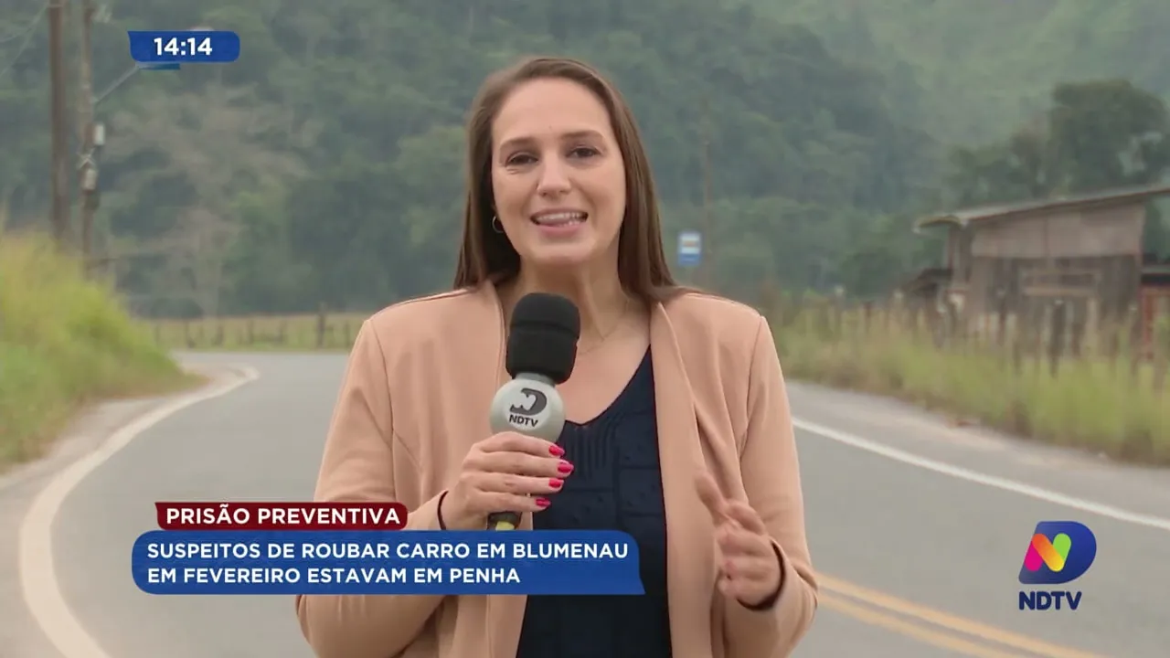 Suspeitos de roubar carro em Blumenau são presos preventivamente