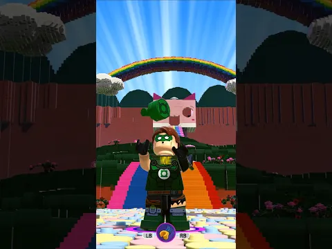 This LEGO Green Lantern is STRANGE...