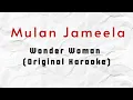 Download Lagu Mulan Jameela - Wonder Woman (Karaoke original) HQ Audio