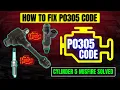 How to Fix P0305 Code - Cylinder 5 Misfire SOLVED
